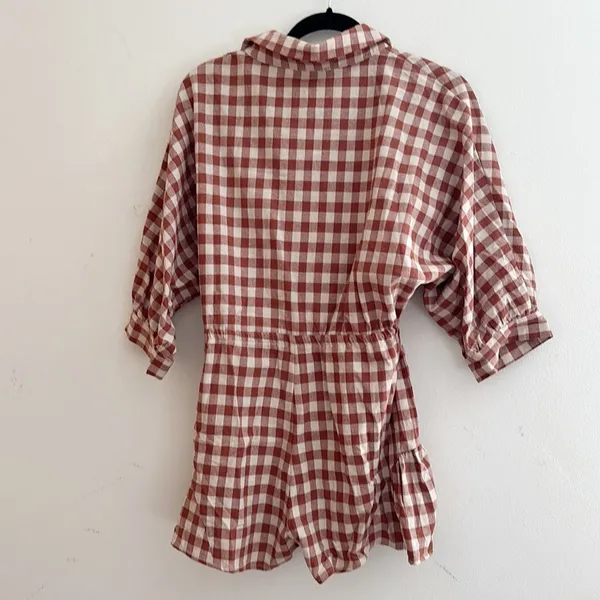 VICI | Gingham Romper - Image 5
