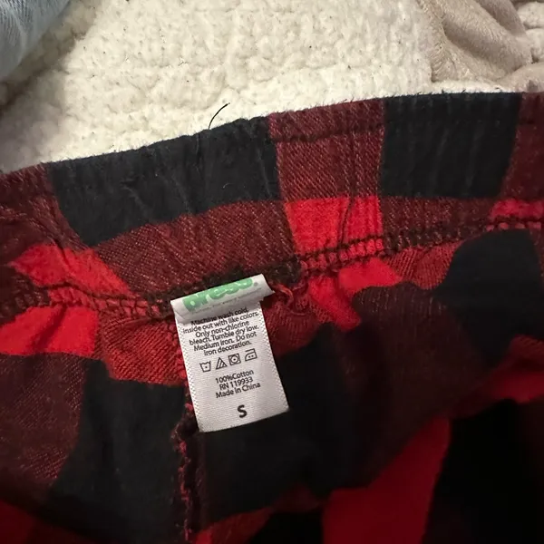 Plaid pj pants Black - Image 2