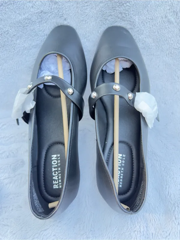 Kenneth Cole Reaction Women's Maxi Mary Jane Black - Size 9.5- New in box - Image 8