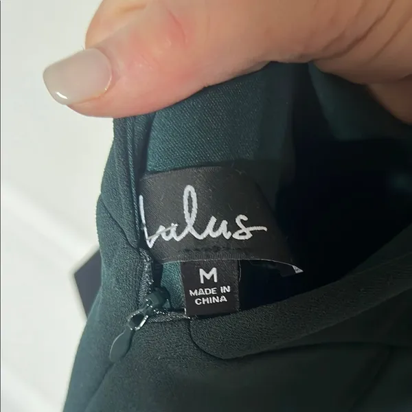 Lulu's Black Maxi Dress - Image 2