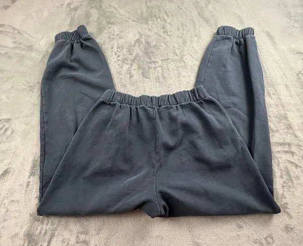 Brandy Melville Womens Joggers Size S Blue One Size Tapered Comfy Athletic - Image 2