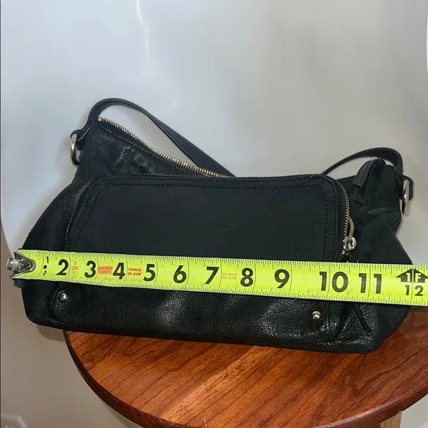 Kate Spade Black Shoulder Bag polka dot interior - Image 10