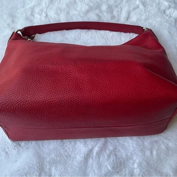Coach Pebbled Leather East West Celeste Shoulder Bag - Image 6
