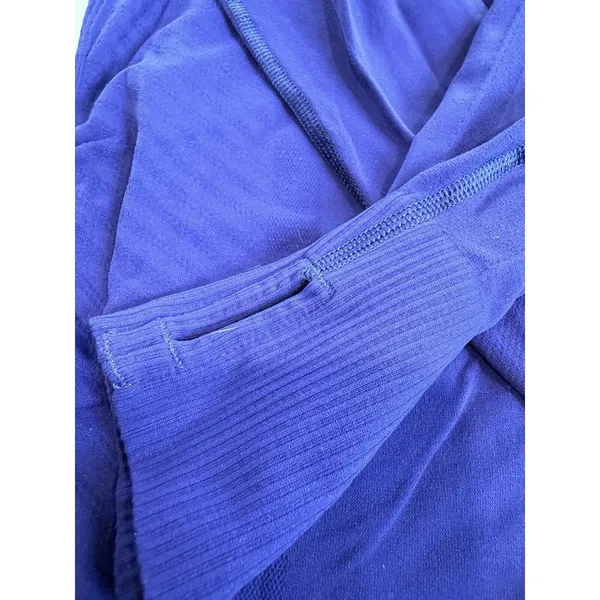 Athleta Running Fitness‎ Fitted Shirt Thumbs Up Purple Womens Size M - Image 4