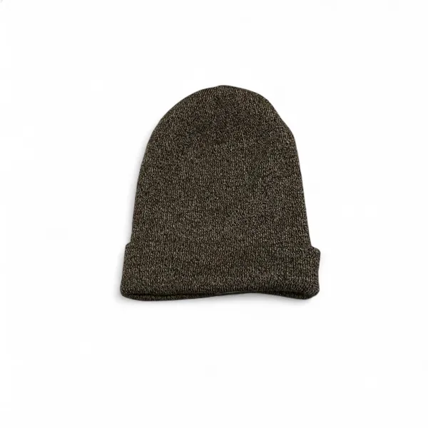 Carhartt Marled Brown Acrylic Watch Hat Beanie Cuffed Logo Unisex - Image 3