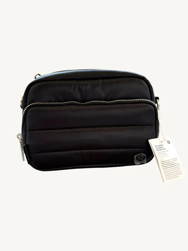 Lululemon Everywhere Crossbody 2L Wunder Puff Black Quilted Bag NWT Unisex - Image 8