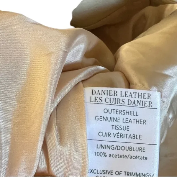 Danier‎ Leather Blazer Size XS - Image 6