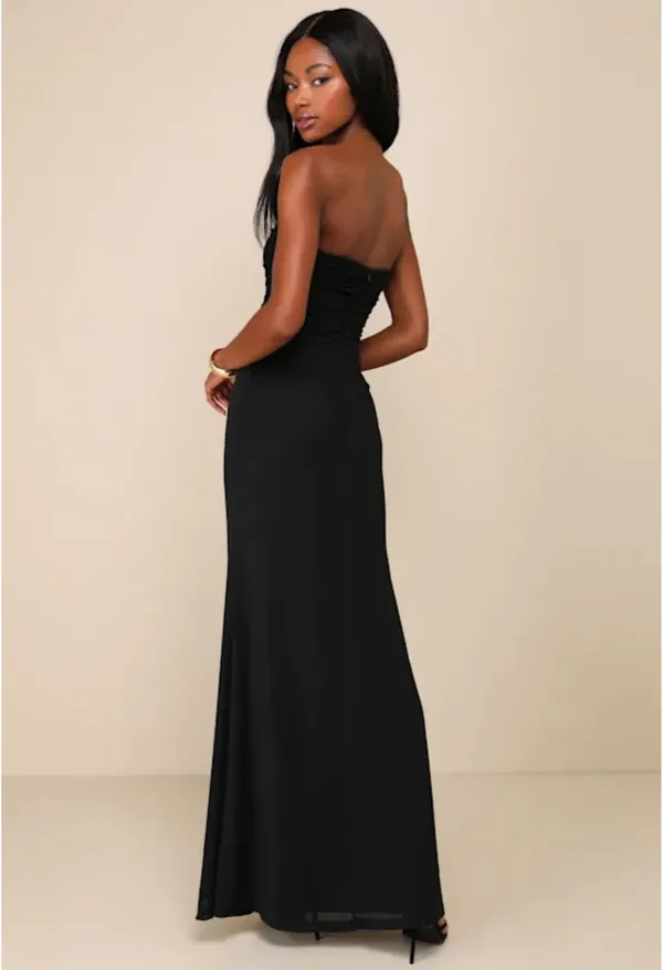 Lulus Black Maxi Dress - Image 2