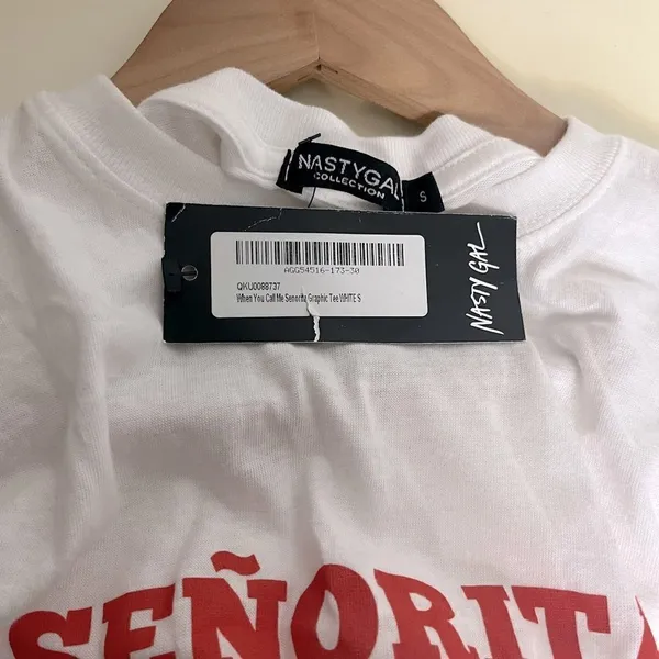 NWT Nasty Gal Señorita Tee size small - Image 3