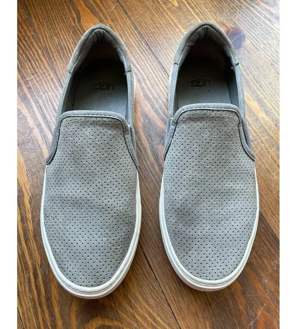 UGG Abies Perforated Slip-On Platform Sneaker, 7.5 - Image 2