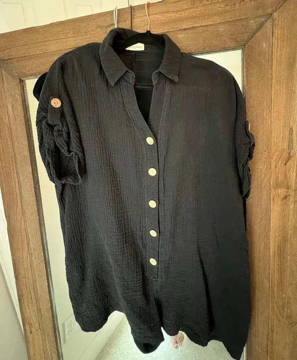 Boutique black romper - Image 2