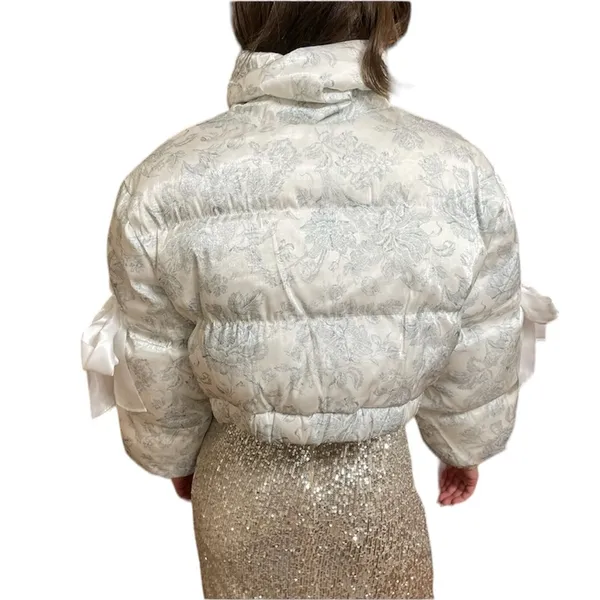 Selkie Marshmallow Puffer Cropped Puffy Coat - Image 10
