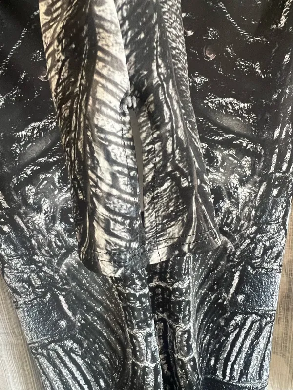 Burned Zombie Costume /Pattern Full-Body Jumpsuit - Image 6