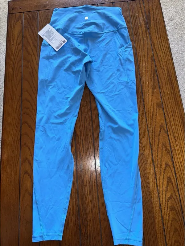 Lululemon Align With Pockets High Rise 28” Ocean Wave Size 8 NWT - Image 2