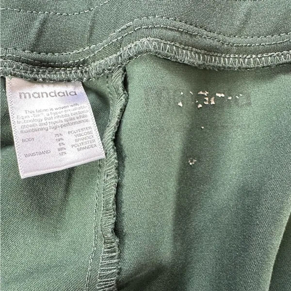 Mandala Scrubs 9 Pocket Cargo Pants Midnight Green Sz 2XL - Image 6