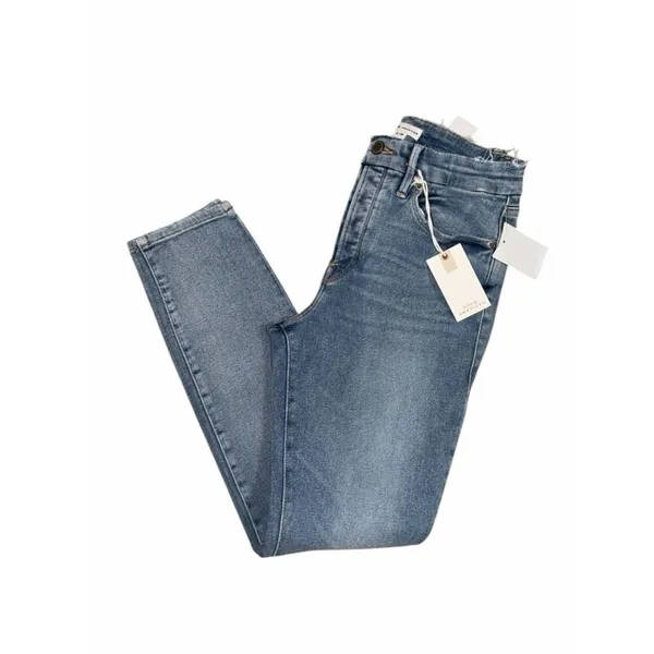 Good American Blue Denim Stretchy Jeans(Size 28) - Image 2