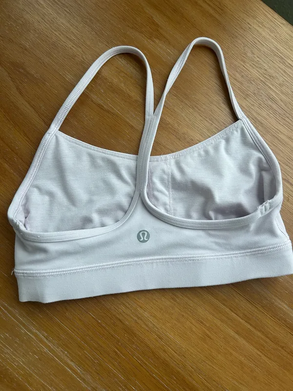 Light Pink Flow Lululemon Y Bra - Image 2