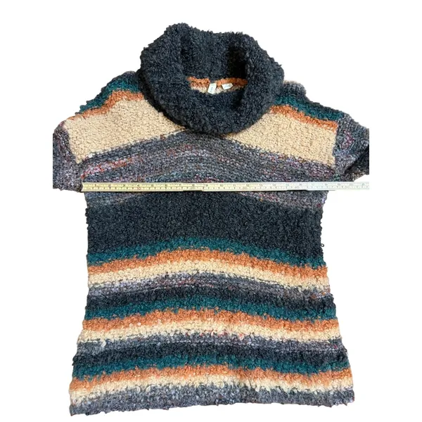 Anthropologie‎ Moth Murray Striped Cowl Neck Sweater sz S - Image 9
