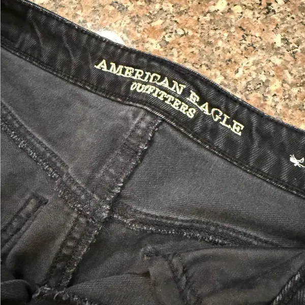 American Eagle Outfitters Charcoal Denim Skirt‎ - Image 3