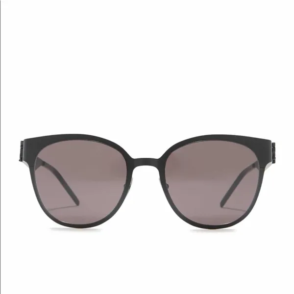 YSL 54mm round metal sunglasses - Image 3