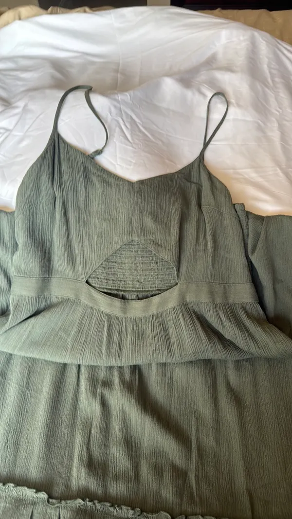 Aerie green  gauze, sundress  - Image 7