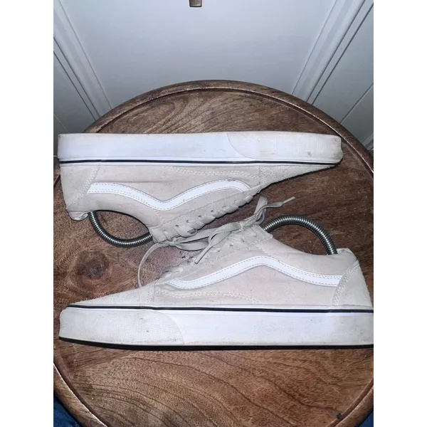 Vans Old Skool Men's 8.5/Women's 10 Skate Shoes‎ Gray Low Top Casual Sneaker - Image 6