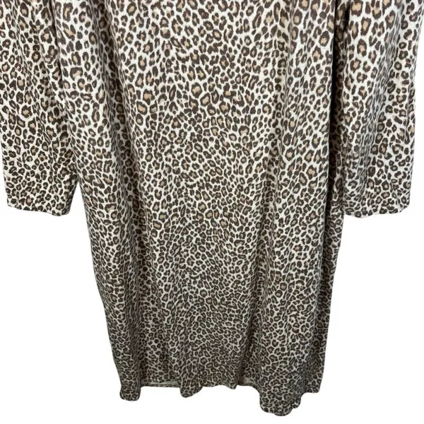 ASOS Curve Animal Print Long Dress Long Sleeves Women’s‎ Plus Size 24 - Image 5