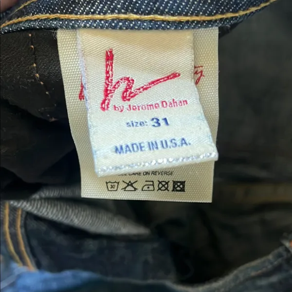 Citizens Of Humanity Blue Flare Wide Leg Jeans - Image 7