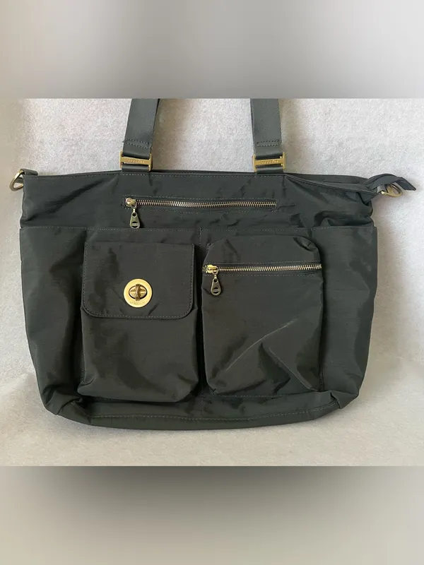 Baggallini Gray Crossbody Shoulder Bag - Image 2