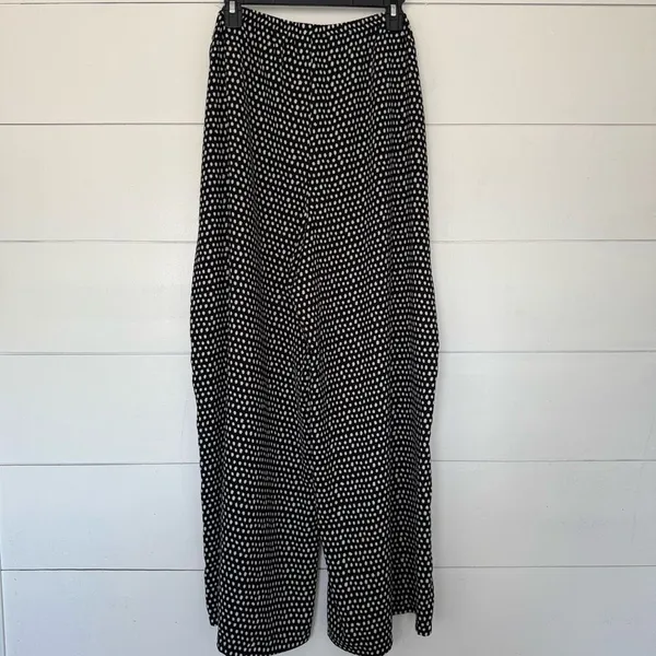 Zac & Rachel Women’s 2X Plus Size Stretchy Wide Leg Star Patterned Pants - Image 4