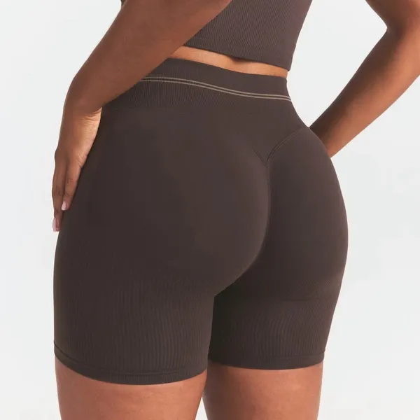 Skims Ribbed Seamless 5” Biker Shorts Phoenix Size XS - Image 10