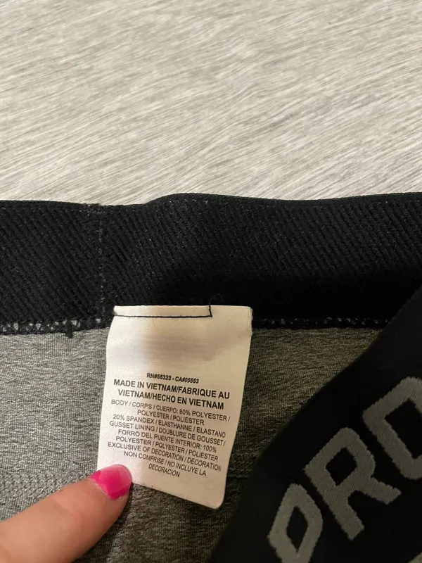 Nike Grey  Pro Dri Fit Shorts - Image 4