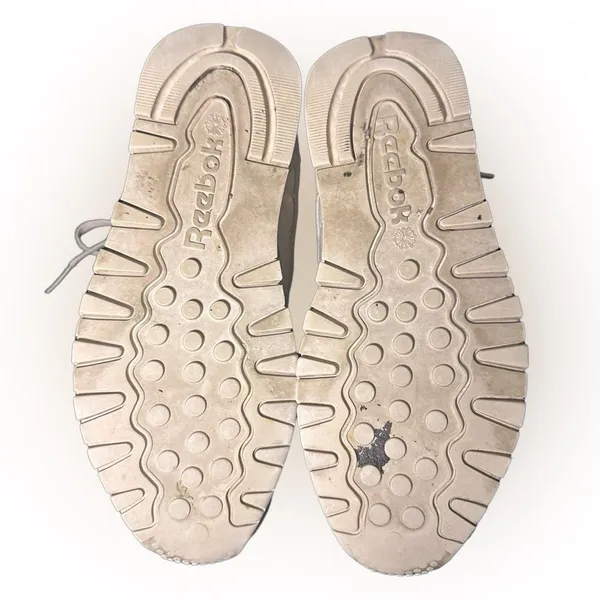 Reebok Classic Leather Suede Shoes Womens Size 6 Whisper Grey Sneakers - Image 10