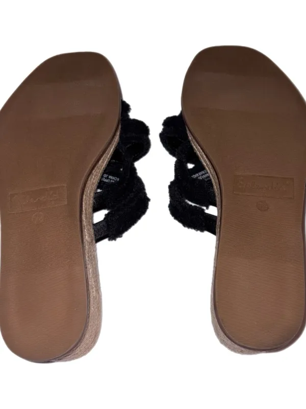 Splendid Danna Espadrille Wedge Sandal Black NEW Size 7.5 - Image 8