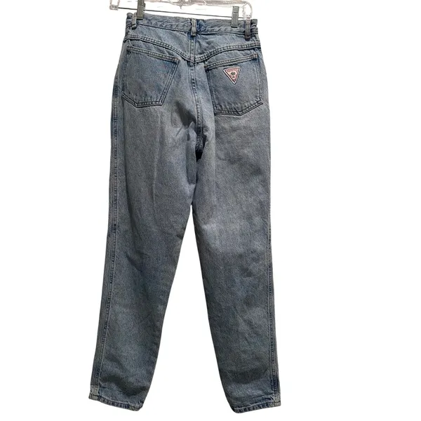 Palmettos Vintage 80s 90s High Rise‎ Mom Jeans Button Fly Light Wash 26 Waist - Image 2