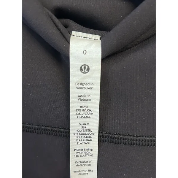 Lululemon Wunder Train High Rise Tight 25" with Pockets Size 0 New Authentic - Image 6