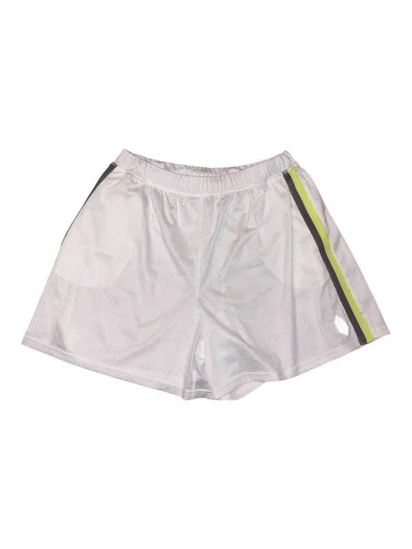 NWT Free People Movement When In Venice Mesh Shorts Small White Combo - Image 4
