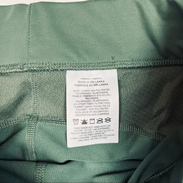 Nike Pro Training Leggings In Green Metallic - Image 4