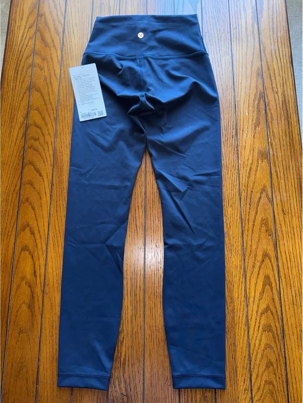 Lululemon Wunder Train High Rise 25” True Navy Size 4 NWT - Image 2