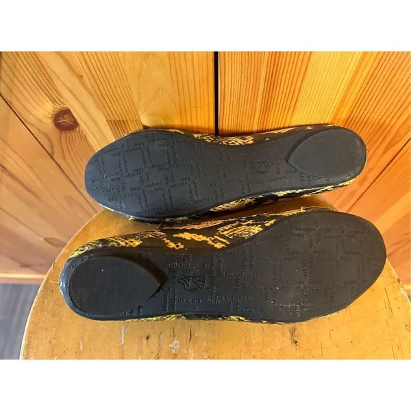 LIBBY EDELMAN Snake Print Flats Loafers Womens Shoes Sz 8M - Image 7
