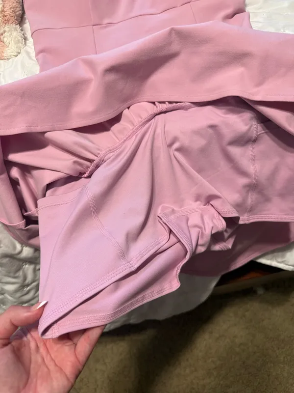 Alo Candy Heart Pink Dress - Image 5