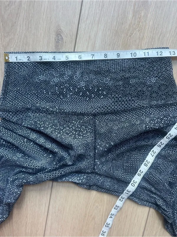 Lululemon Align Pant Full Length 28" Meisai Ice Grey Black Size 8 - Image 14