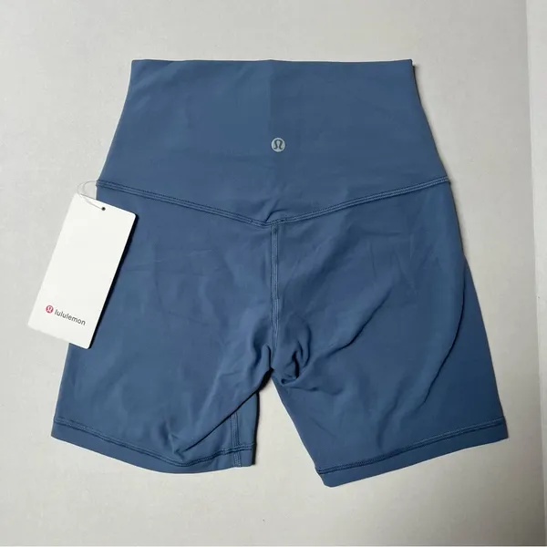 NWT Lululemon Align High Rise Short 6” Washed Denim Women’s Shorts Size 4 - Image 6