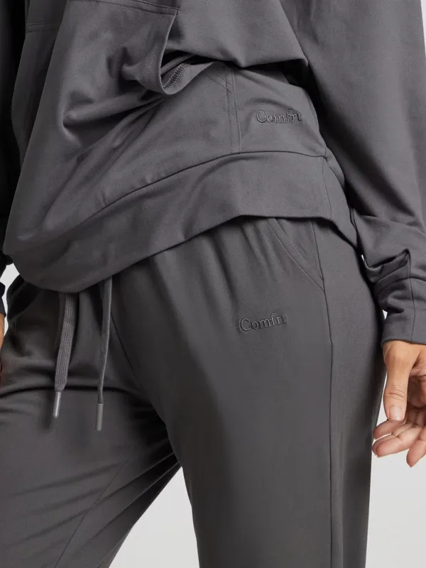 Comfrt Medium AllDayJersey Jogger Pants in Steel Grey - Image 2