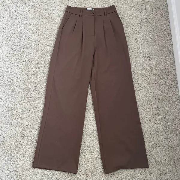 Princess Polly archer pants - brown - Image 4