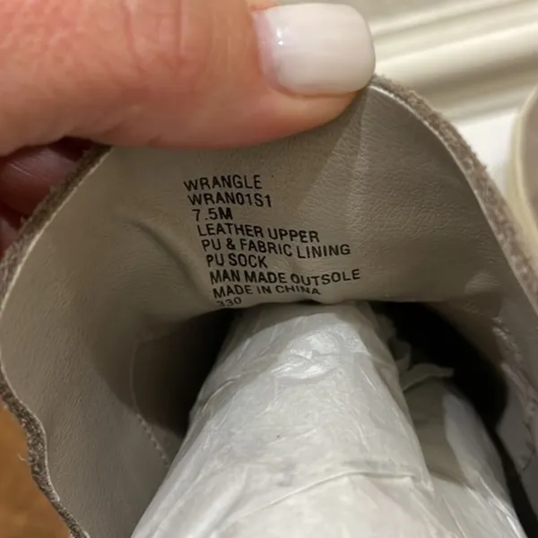 Steve Madden Taupe Suede Wrangle Booties - Image 4