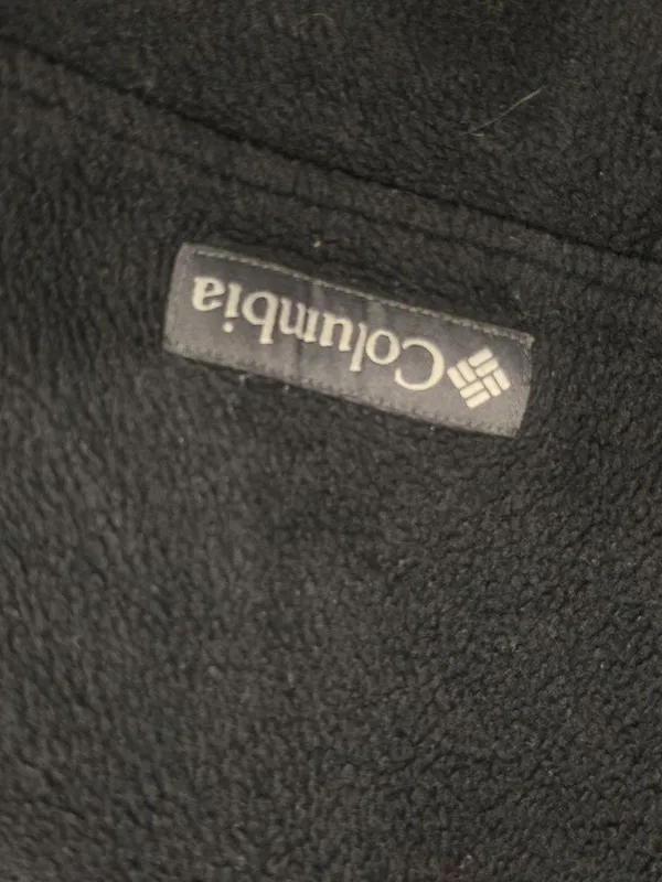 Columbia Womens Black Full-Zip Fleece Jacket Size Small warm winter fall - Image 4