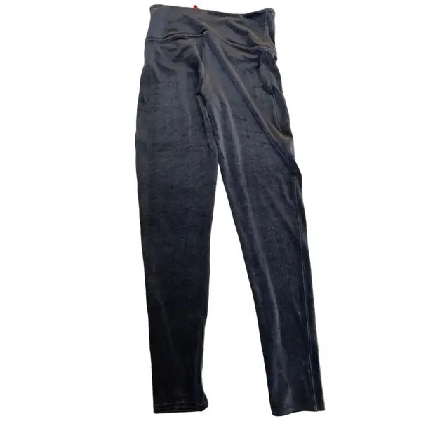 SPANX leggings blue velvet women’s size large - Image 2