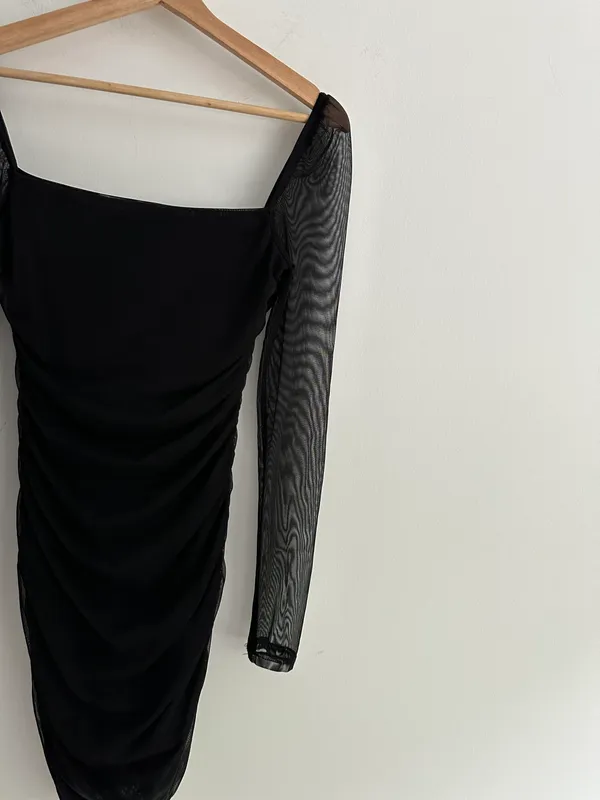 Princess Polly Charvi Mini Dress Black - Image 8