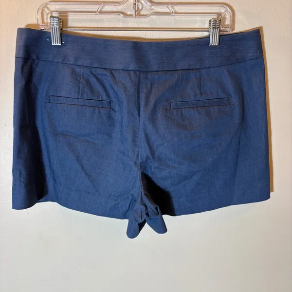 LOFT Riviera Sailor Shorts Size 10 Nautical Cotton Blend‎ - Image 2